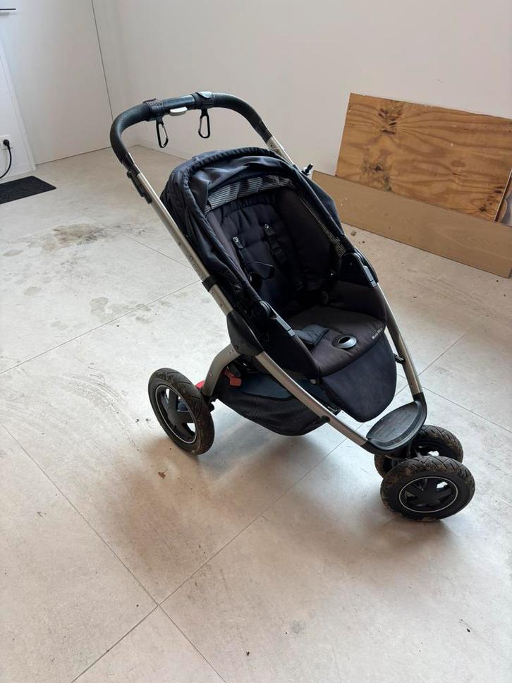 Wandelwagen MaxiCosi Mura zwart, Kinderen en Baby's, Buggy's, Zo goed als nieuw, Voetenzak, Ophalen