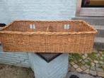 Grand panier en osier/rotin, Maison & Meubles, Accessoires pour la Maison | Plataux & Paniers, Enlèvement, Utilisé, Osier, Panier