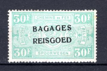 BA21 MNH** 1935 - Spoorwegzegels met opdruk "BAGAGES - REISG beschikbaar voor biedingen