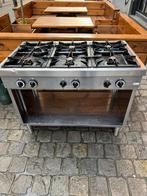 Gaziniere/fourneau/cuisiniere professionnel inox, Elektronische apparatuur, Fornuizen, Ophalen, Gebruikt, 60 cm of meer, Gas