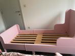Ikea meisjesbed (Busunge Meegroeibed roze) 80x200cm, Ophalen, Zo goed als nieuw, 180 cm of meer, 70 tot 85 cm