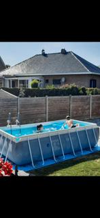 Intex zwembad met toebehoren, Tuin en Terras, Zwembad-toebehoren, Ophalen of Verzenden, Zo goed als nieuw, Ladder