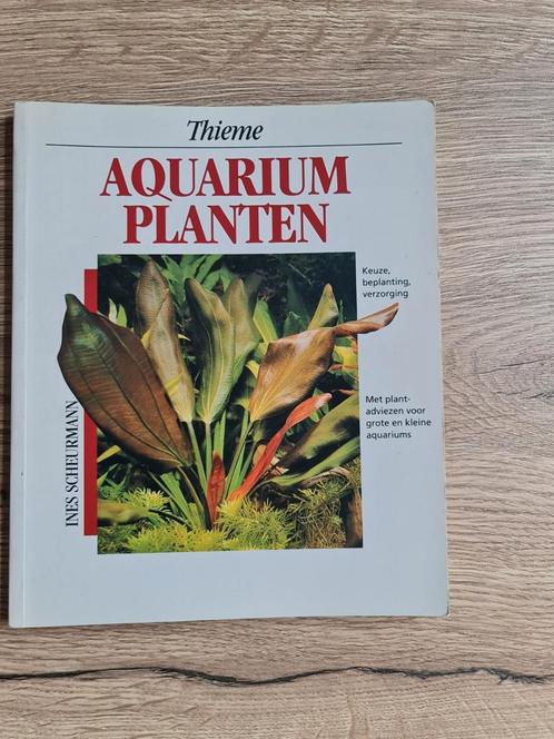 Boek : aquarium planten / INES SCHEURMANN, Tuin en Terras, Vijvers, Zo goed als nieuw, Ophalen of Verzenden
