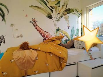 Ikea kinderbed SLAKT met 3 opbergbakken beschikbaar voor biedingen