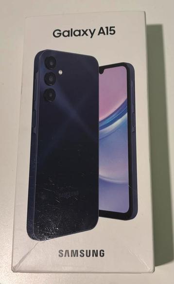 Samsung Galaxy A15 - 128GB - Blauw Zwart, Overige modellen, Blauw, Touchscreen, Ophalen of Verzenden