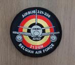 Patch Belgian Air Force 21 Squadron Airbus 321-200, Verzamelen, Militaria | Algemeen, Embleem of Badge, Luchtmacht, Verzenden