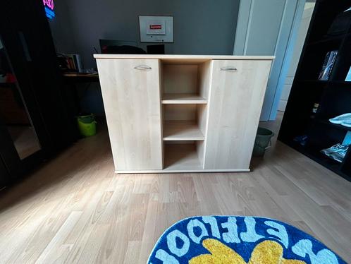 Opbergkast lichte houtkleur, Huis en Inrichting, Kasten | Overige, Zo goed als nieuw, Ophalen