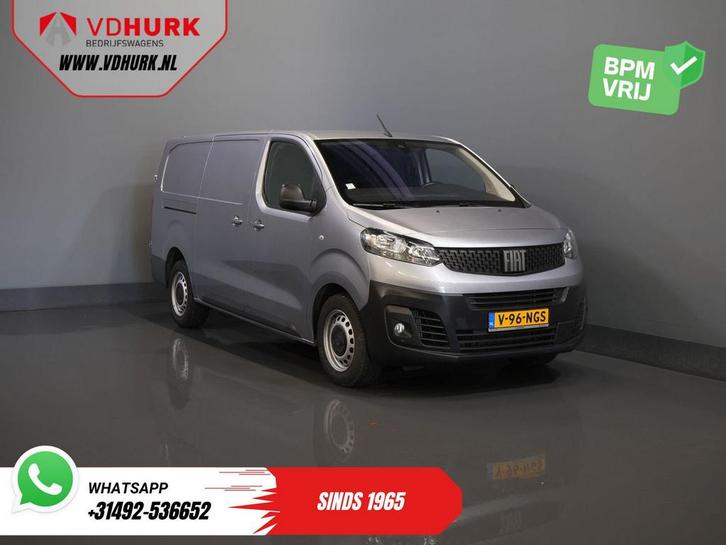 Fiat Scudo 2.0 MJ 145 pk L3 BPM VRIJ! Adapt.Cruise/ Climate/, Auto's, Bestelwagens en Lichte vracht, Bedrijf, ABS, Adaptive Cruise Control