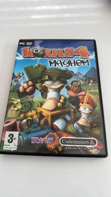 Worms 4 mayhem pc game beschikbaar voor biedingen