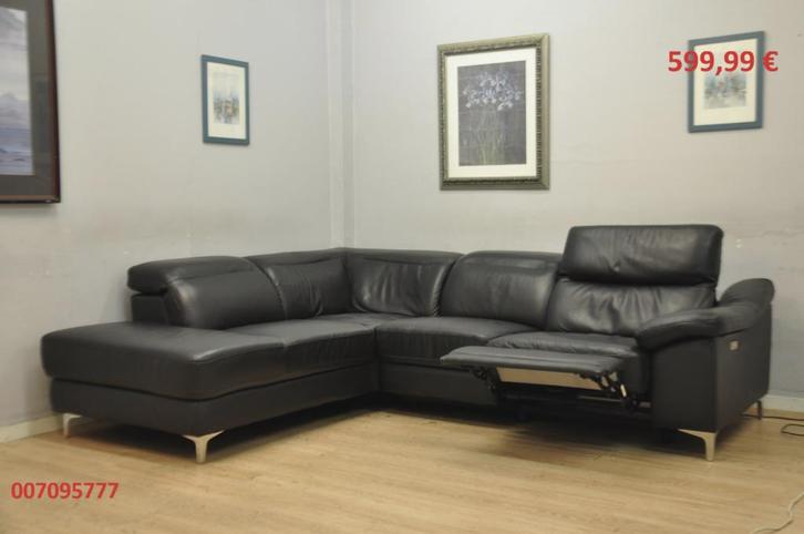 Divers salons en vrai cuir en stock. Grand choix, Huis en Inrichting, Zetels | Zetels, Gebruikt, Leer, Ophalen of Verzenden