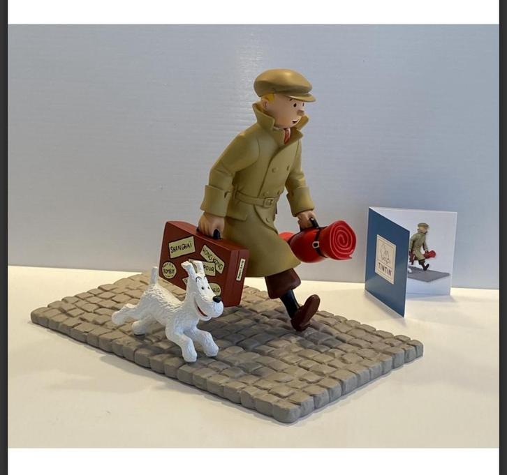 - Tintin et Milou « Ils arrivent » version support pavés, Verzamelen, Stripfiguren, Nieuw, Beeldje of Figuurtje, Kuifje, Ophalen of Verzenden