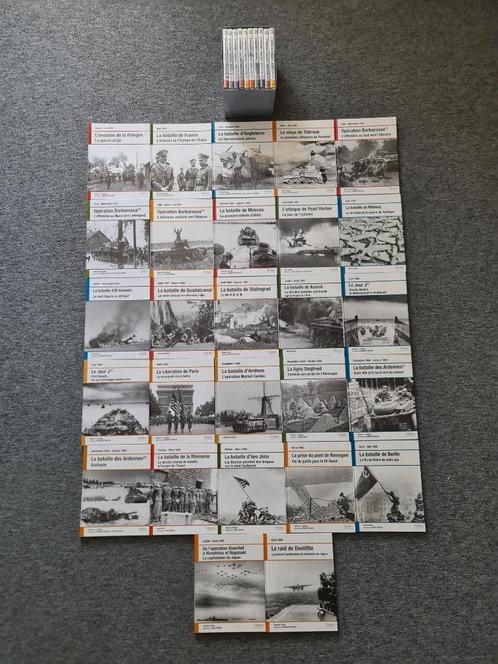 Intégrale des 27 tomes BATAILLES DE LA SECONDE GUERRE, Boeken, Oorlog en Militair, Zo goed als nieuw, Algemeen, Tweede Wereldoorlog