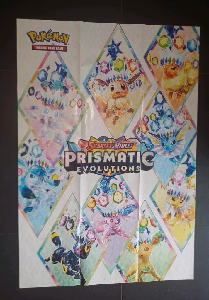 Poster: Presmatic Evolutions posters XL, Verzamelen, Posters, Ophalen of Verzenden