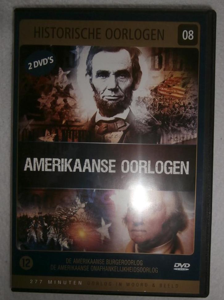 Historische oorlogen - Amerikaanse oorlogen, Cd's en Dvd's, Dvd's | Documentaire en Educatief, Zo goed als nieuw, Politiek of Geschiedenis