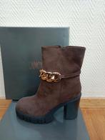 Bruine dameslaarsje maat 40-41 Nieuw., Oxmox, Bruin, Lage of Enkellaarzen, Nieuw