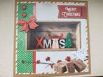 Zelfgemaakte kerstkaart met omslag, Ophalen of Verzenden, Nieuw, Kerst
