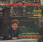 Janine Michel – Jules / Adieu + 2 – Single - EP, Enlèvement ou Envoi, Utilisé, Pop, 7 pouces