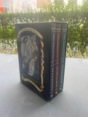A Series Of Unfortunate Events. Volumes 1,2,3 Set in English beschikbaar voor biedingen
