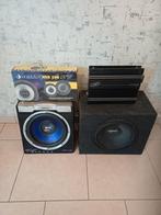 Lot caissons + ampli + enceintes Phoenix Gold - Helix - Boss, Enlèvement, Utilisé