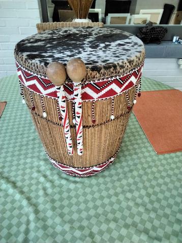 Tam tam du Congo Rwanda, en parfait état,, Musique & Instruments, Enlèvement, Comme neuf
