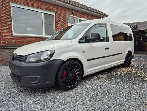 Vw Caddy Maxi lichte vracht 5zitplaatsen, Auto's, Bestelwagens en Lichte vracht, Particulier, ABS, Achteruitrijcamera, Airconditioning