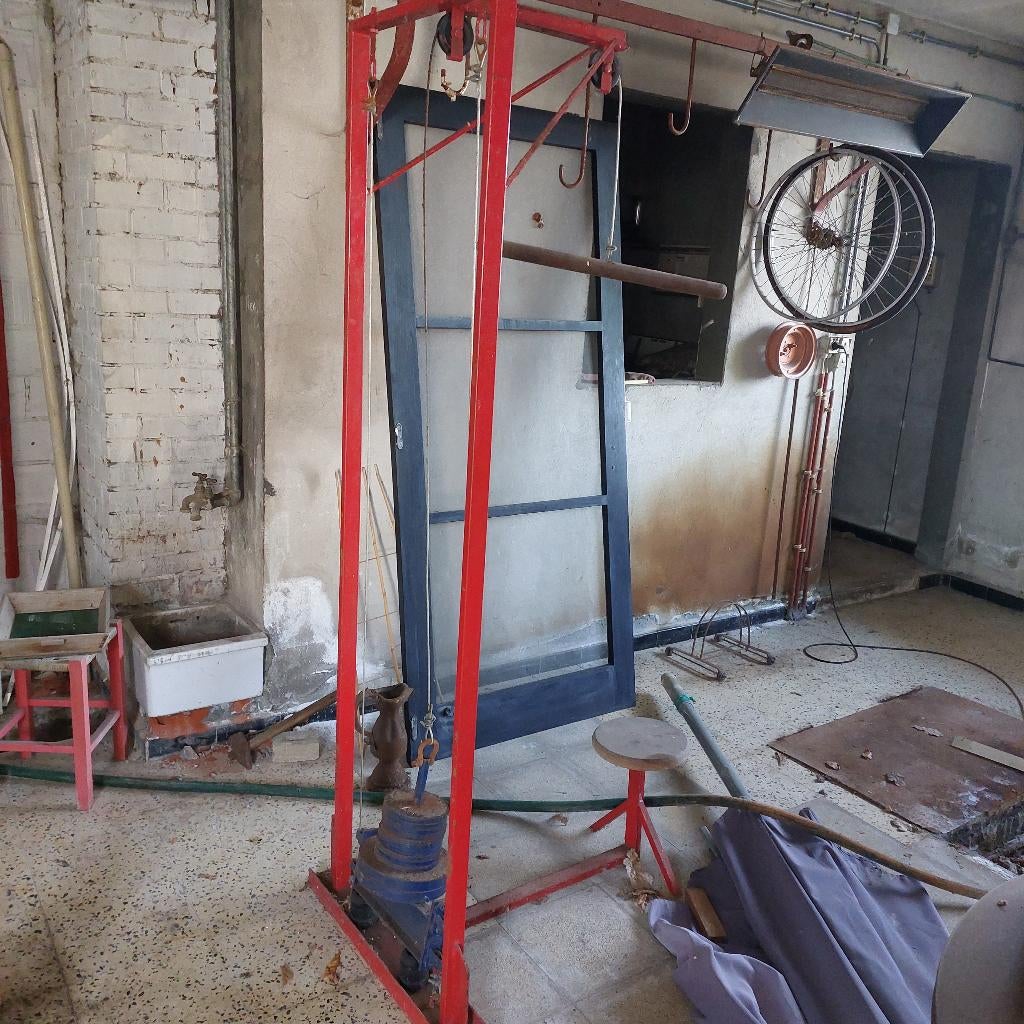 fitnesstoestel, Ophalen, Gebruikt, Metaal, Overige typen