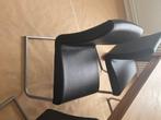 sledestoelen, Huis en Inrichting, Ophalen, Bruin, Leer, Zo goed als nieuw