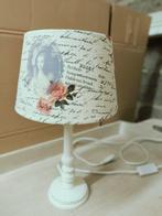 Tafel lampje met schakelaar en stekker maison DU monde, Comme neuf, Bois, Enlèvement ou Envoi