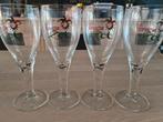 Bierglazen Brugse Zot - 4 stuks, Verzamelen, Ophalen of Verzenden, Zo goed als nieuw