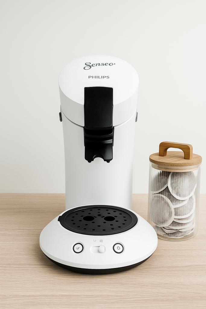 Philips Senseo Koffiezetapparaat – Wit – In zeer goede staat, Elektronische apparatuur, Koffiezetapparaten, Zo goed als nieuw