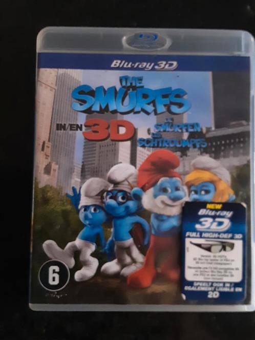 De smurfen 3D  The Smurfs blu ray nieuw NL FR, Cd's en Dvd's, Blu-ray, Nieuw in verpakking, Kinderen en Jeugd, 3D, Ophalen of Verzenden