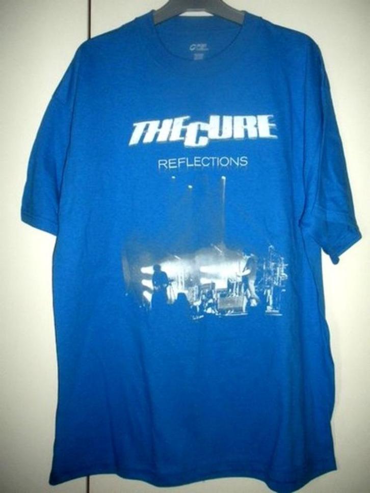 THE CURE T-SHIRT REFLECTIONS TOUR 2011 SYDNEY-LONDON-NY-LA, Kleding | Heren, T-shirts, Nieuw, Maat 56/58 (XL), Blauw, Verzenden