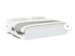 Witte bed frame Ikea, Huis en Inrichting, Slaapkamer | Bedden, Ophalen, Zo goed als nieuw, Wit