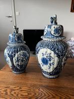 Delfts blauwe vazen vintage, Antiek en Kunst, Ophalen
