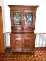 Buffet double-corps de style Henri II, Antiek en Kunst, Antiek | Meubels | Kasten, Ophalen of Verzenden