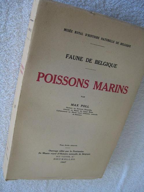Vis uit de Noordzee en de Schelde — Max Poll - 1947 zelzaam, Boeken, Streekboeken en Streekromans, Gelezen, Ophalen of Verzenden