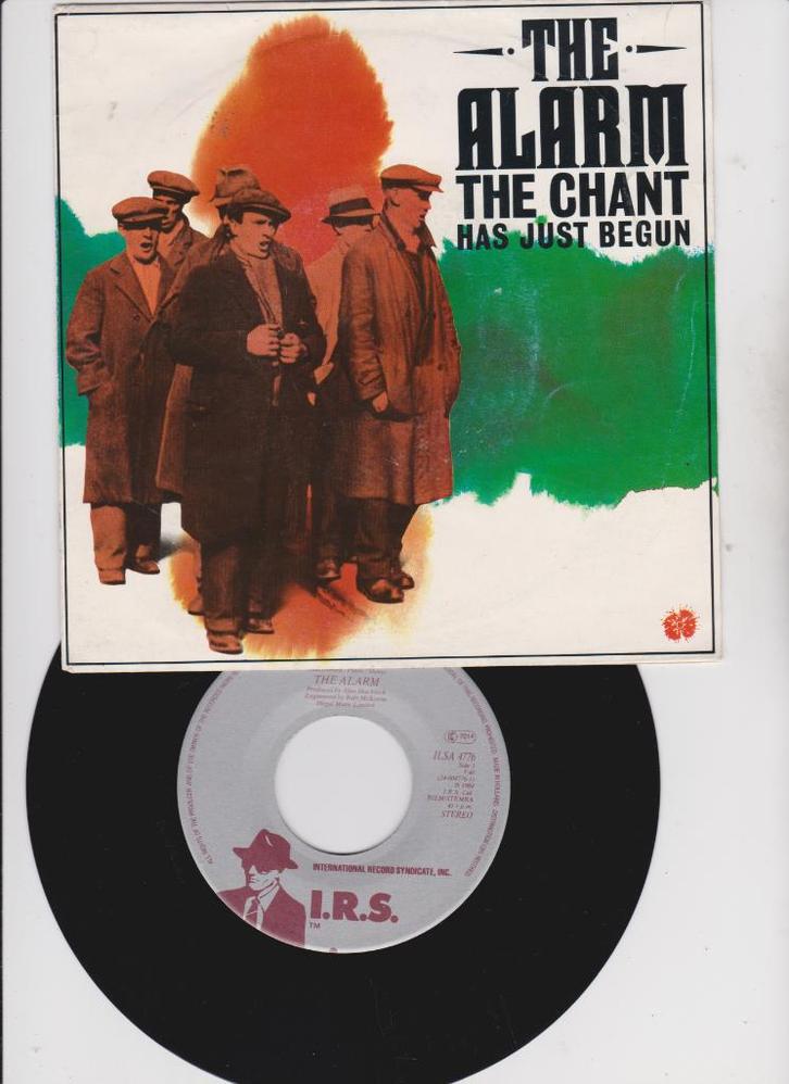 The Alarm – The Chant Has Just Begun 1984  New Wave, Cd's en Dvd's, Vinyl Singles, Zo goed als nieuw, Single, Pop, 7 inch, Ophalen of Verzenden