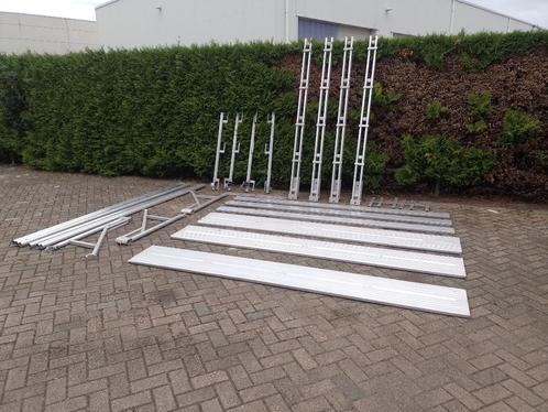 Marchetta Hangstelling, dakwerkerstelling, hangsteiger, Doe-het-zelf en Bouw, Steigers, Gebruikt, Gevelsteiger, Ophalen