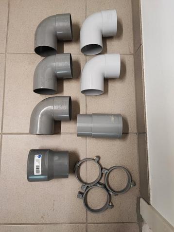 PVC HULPSTUKKEN diameter 80mm beschikbaar voor biedingen