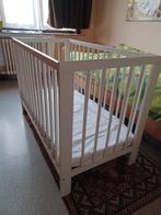 Ikea Kinderbedje wit met matrasje, Ophalen, Gebruikt