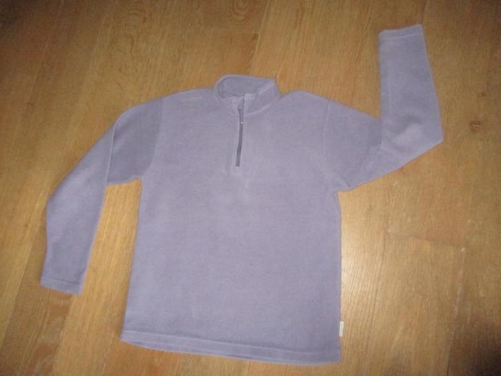 fleece trui quechua paars, Kinderen en Baby's, Kinderkleding | Maat 164, Gebruikt, Jongen of Meisje, Trui of Vest, Ophalen of Verzenden