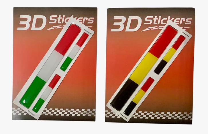 Autocollant drapeau 3D, Autos : Divers, Autocollants de voiture, Enlèvement ou Envoi