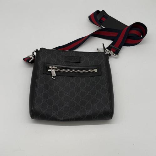 Gucci Messenger Bag | Black Canvas Bag | In goede staat, Handtassen en Accessoires, Tassen | Schoudertassen, Zo goed als nieuw