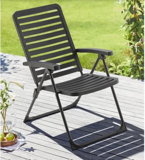 3 nieuwe Livarnor g tuinstoelen met nieuwe kussens, Tuin en Terras, Tuinstoelen, Nieuw, Overige materialen, Inklapbaar, Ophalen