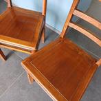 Paire d'anciennes chaises de bistrot., Maison & Meubles, Enlèvement, Utilisé