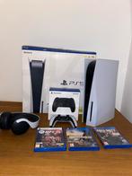 PlayStation 5 disk met twee controllers, Games en Spelcomputers, Ophalen