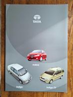TATA iNDICA - iNDIGO - iNDIGO SW, Boeken, Auto's | Folders en Tijdschriften, Ophalen of Verzenden, Nieuw, Overige merken