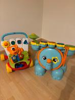 Drum V-tech en loopwagen, Kinderen en Baby's, Speelgoed | Babyspeelgoed, Ophalen, Zo goed als nieuw