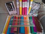 Groot Lot knutselpapier/ crepe papier., Ophalen, Nieuw