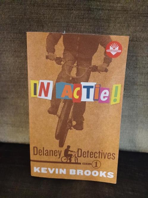 In actie      (Kevin Brooks), Boeken, Kinderboeken | Jeugd | 13 jaar en ouder, Zo goed als nieuw, Fictie, Ophalen of Verzenden